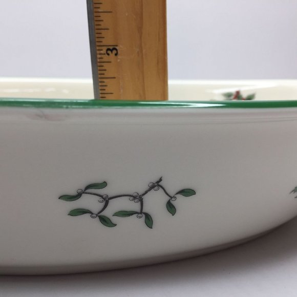 Vintage Spode Christmas Tree Porcelain China Oval Vegetable Baker Dish With Box - Picture 12 of 15